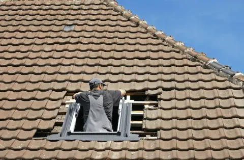 Pose de velux - Brenat